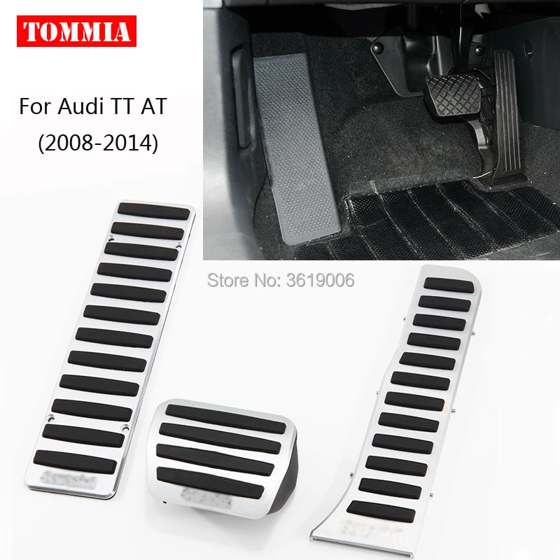 tommia Pedal Cover Fuel Gas Brake Foot Rest Housing No Drilling For Audi TT AT 2008-2014 Car-styling
tommia Pedal Cover Fuel Gas Brake Foot Rest Housing No Drilling For Audi TT AT 2008-2014 Car-styling