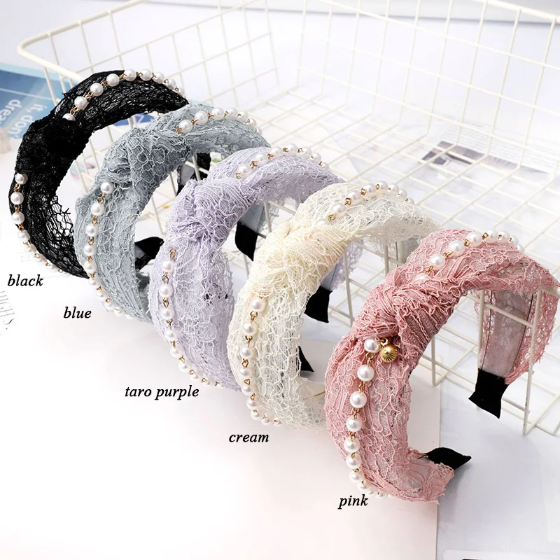 Boutique Pearl Lace Headband Women Top Knot Pearl Hairbands Ladies Hair Accessories Headbands New
Boutique Pearl Lace Headband Women Top Knot Pearl Hairbands Ladies Hair Accessories Headbands New