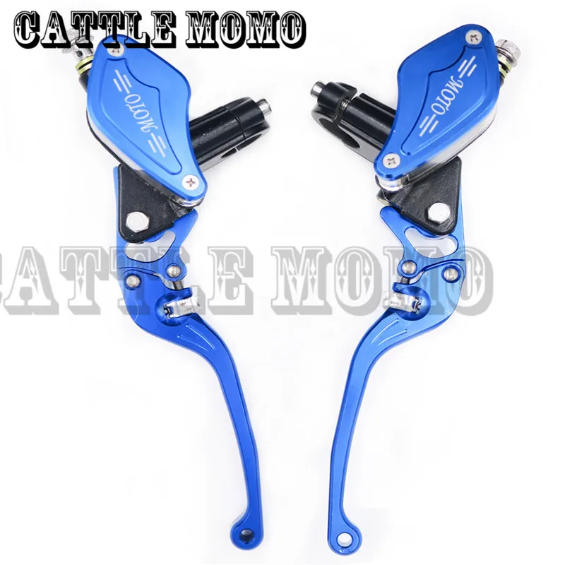 1 Pair 7/8" (22mm) Universal Motorcycle Brake Hydraulic Headlebar Control Cylinder Master Brake clutch pump
1 Pair 7/8" (22mm) Universal Motorcycle Brake Hydraulic Headlebar Control Cylinder Master Brake clutch pump
