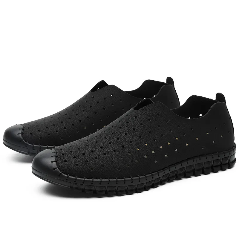 YEINSHAARS Leather Hollow Out Men Casual Shoes Big Size 38-48 Slip On Loafers Men Comfortable Breathable Driving Shoes
YEINSHAARS Leather Hollow Out Men Casual Shoes Big Size 38-48 Slip On Loafers Men Comfortable Breathable Driving Shoes