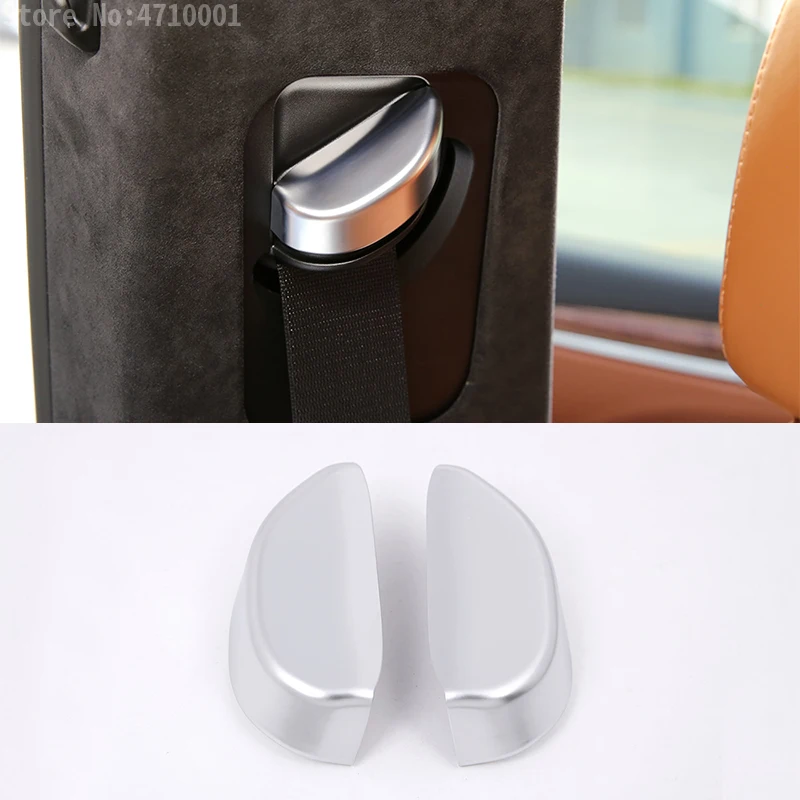 For Maserati Levante 2016 Car-Styling ABS Matte Chrome Car Front Row Seat Safety Belt Cover Trim Accessories 2pcs/set
For Maserati Levante 2016 Car-Styling ABS Matte Chrome Car Front Row Seat Safety Belt Cover Trim Accessories 2pcs/set
