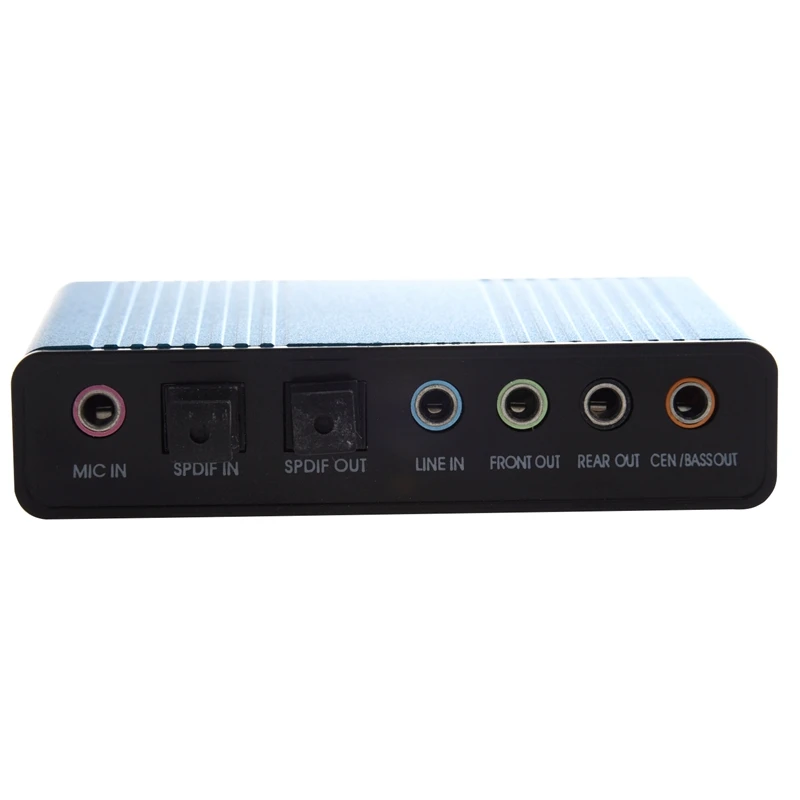 Внешняя звуковая карта SPDIF #8 USB 6 Каналов 5 1 | Электроника