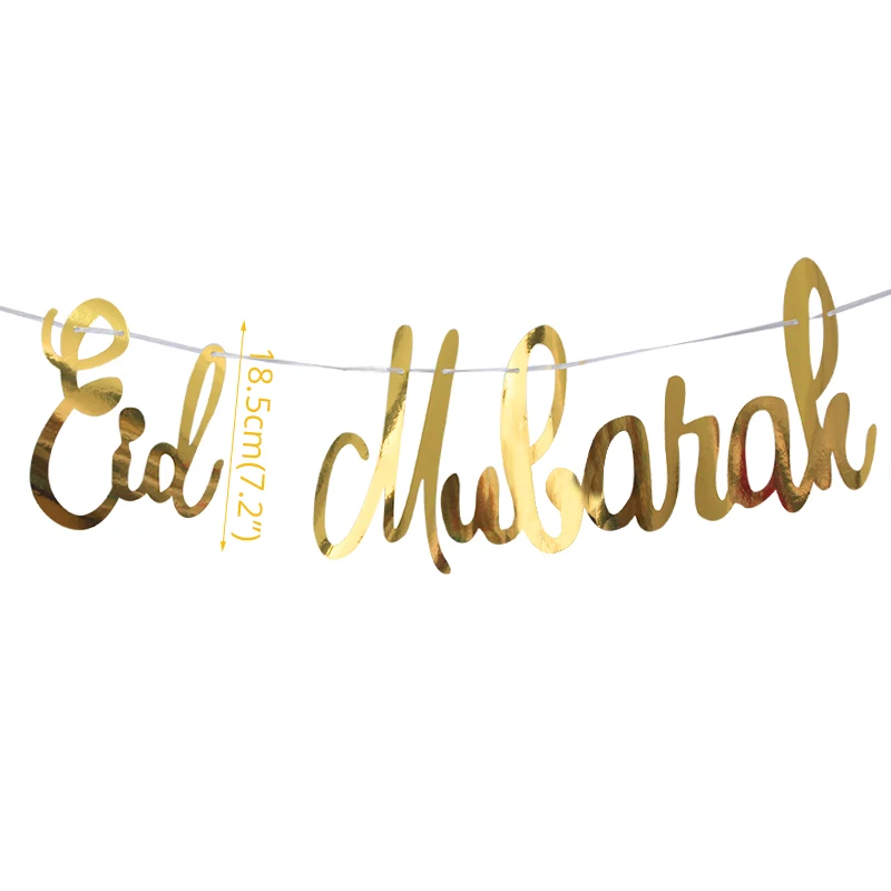 1set EID MUBARAK Paper Banner Ramadan Decoration for Home Garland Muslim Festival Ramadan Kareem Islamic Gold Black EID Banner
1set EID MUBARAK Paper Banner Ramadan Decoration for Home Garland Muslim Festival Ramadan Kareem Islamic Gold Black EID Banner
