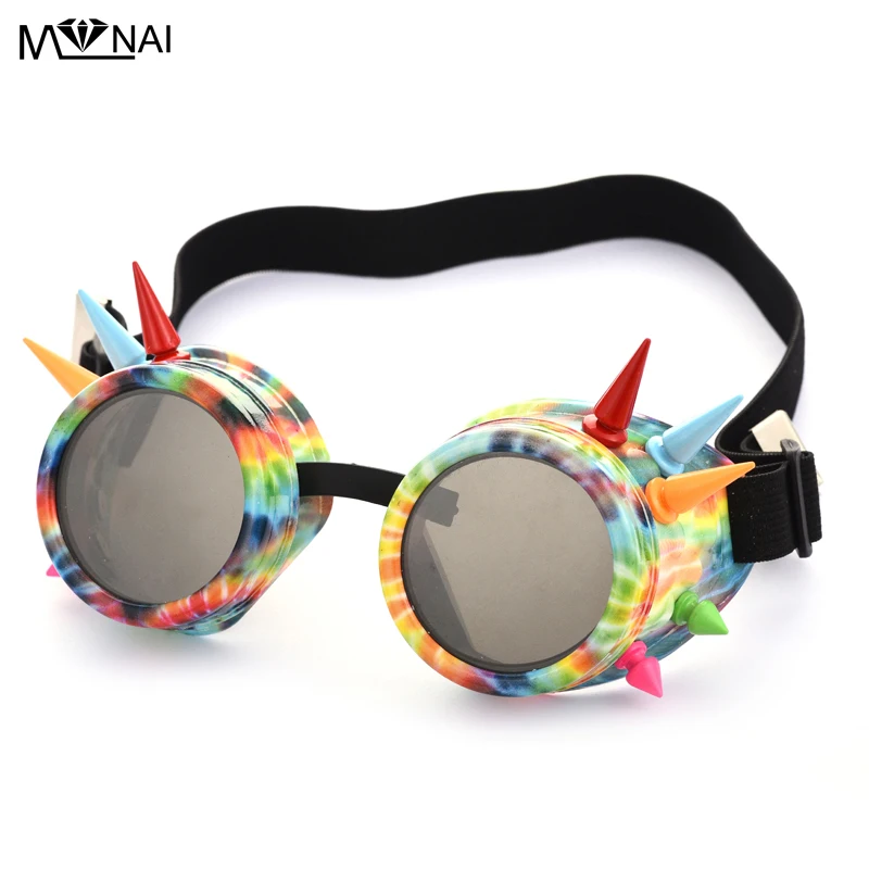 Vintage Colorful Goggles Eyewear Steampunk Goggles Glasses Welding Gothic Rivets Cosplay Goggles Photography Accessories
Vintage Colorful Goggles Eyewear Steampunk Goggles Glasses Welding Gothic Rivets Cosplay Goggles Photography Accessories