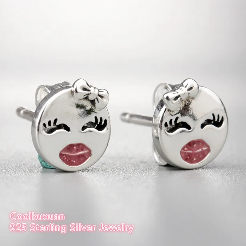 new Spring Original 100% 925 Sterling Silver Playful Winks Stud Earrings, Light Pink Enamel for Women Fine Jewelry
new Spring Original 100% 925 Sterling Silver Playful Winks Stud Earrings, Light Pink Enamel for Women Fine Jewelry