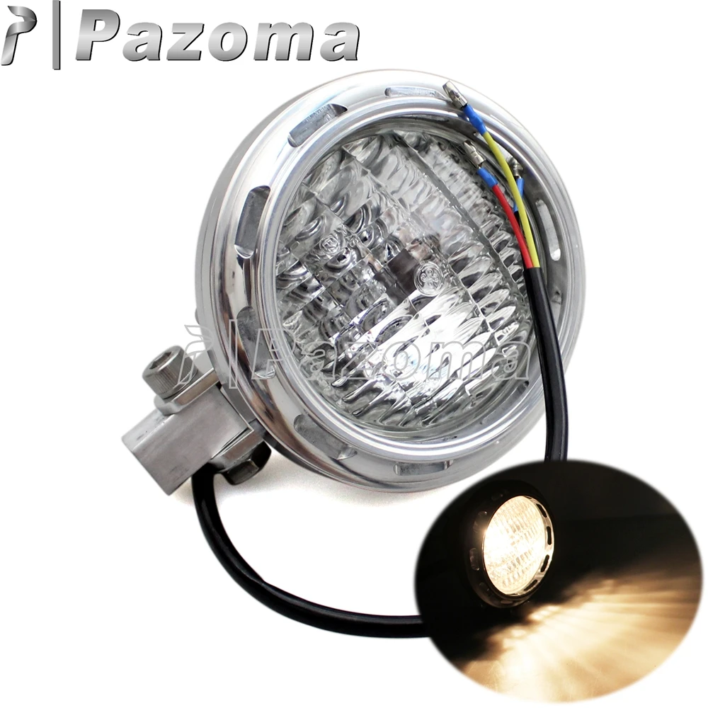 Motorcycle Motorbike 4" Vintage Bullet Headlight H4 Bulb Head Lamp for Harley Chopper Bobber Cruiser Cafe Racer
Motorcycle Motorbike 4" Vintage Bullet Headlight H4 Bulb Head Lamp for Harley Chopper Bobber Cruiser Cafe Racer