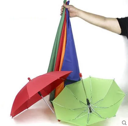 

Silk to Four Umbrellas Magic Tricks Scarves Magia Magician Gimmick Stage Illusion Magic Prop Funny Mentalism Classic Toys