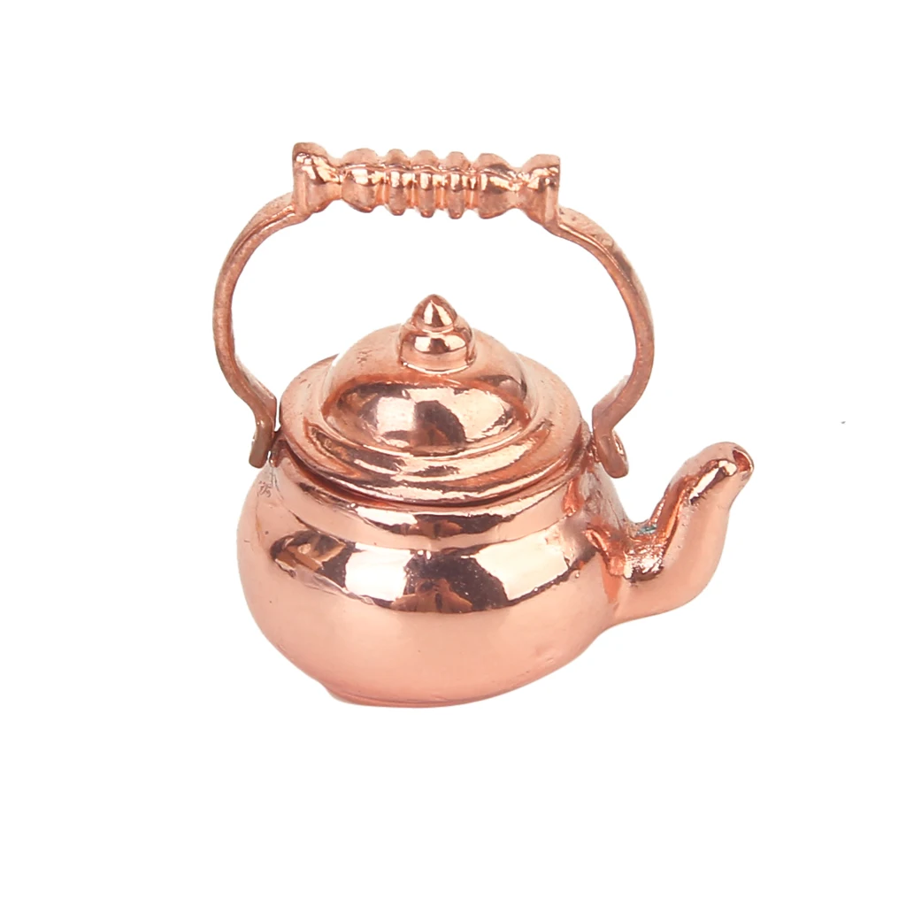 1/12 Dollhouse Miniature Copper Tea Kettle/Tea Pot Classic Toys Pretend Play Kitchen Toys Miniatura Muebles Cocina 1:12
1/12 Dollhouse Miniature Copper Tea Kettle/Tea Pot Classic Toys Pretend Play Kitchen Toys Miniatura Muebles Cocina 1:12