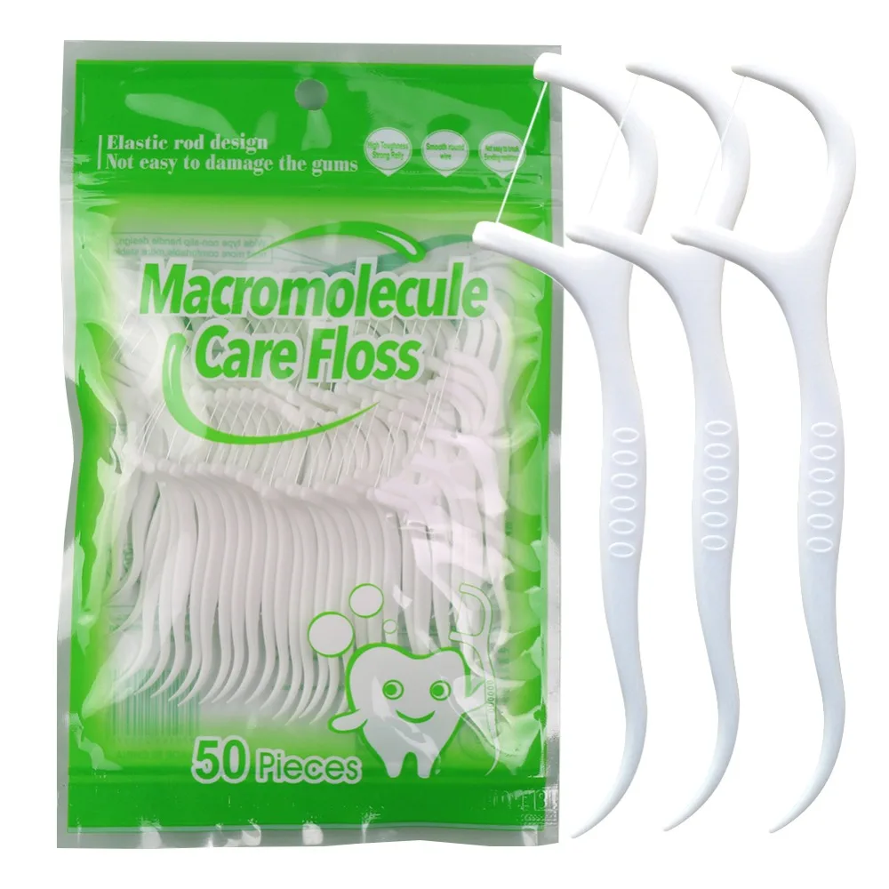 100% food grade Macromolecule Material toothbrush dental floss stick dental cleaning care tool oral cleaning toothpick 2bag /lot
100% food grade Macromolecule Material toothbrush dental floss stick dental cleaning care tool oral cleaning toothpick 2bag /lot