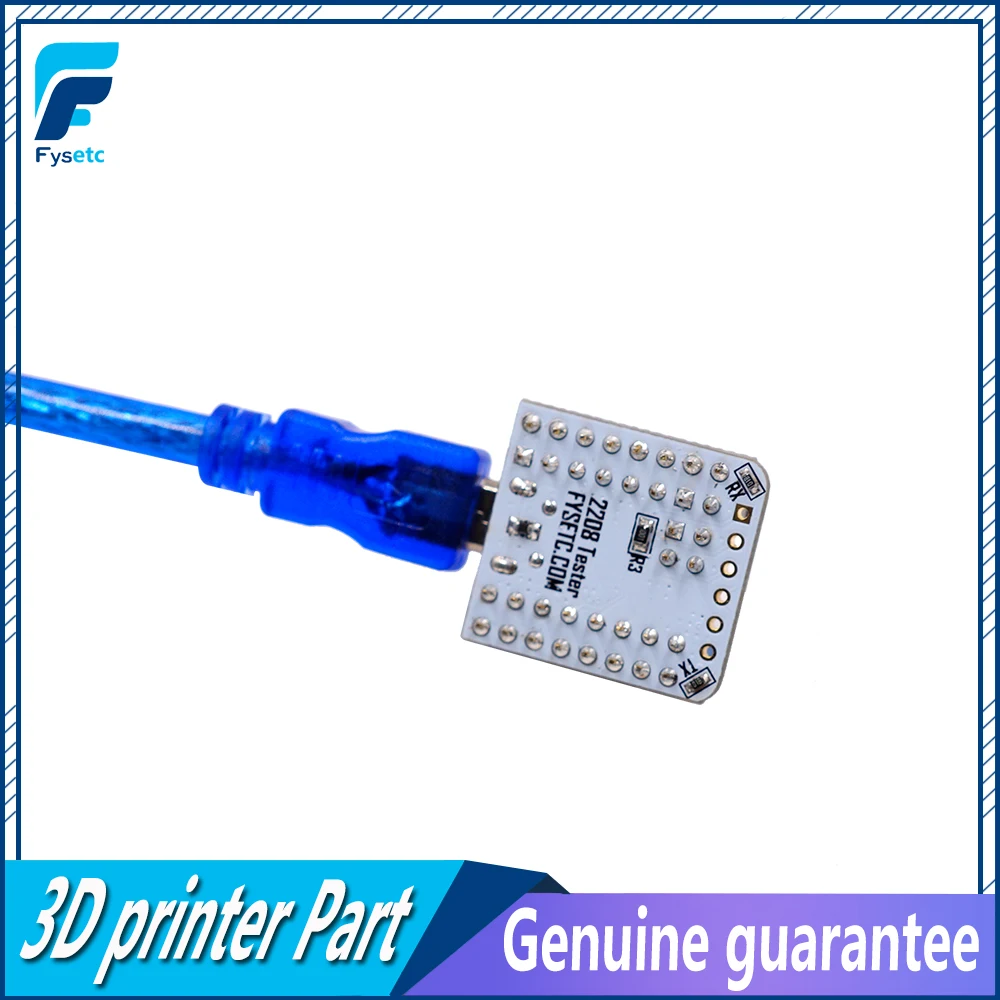 5pcs TMC2208 Tester With Stackable Headers For Testing Or Flashing Parameter Modes Operation On USB To Serial Adapter
5pcs TMC2208 Tester With Stackable Headers For Testing Or Flashing Parameter Modes Operation On USB To Serial Adapter