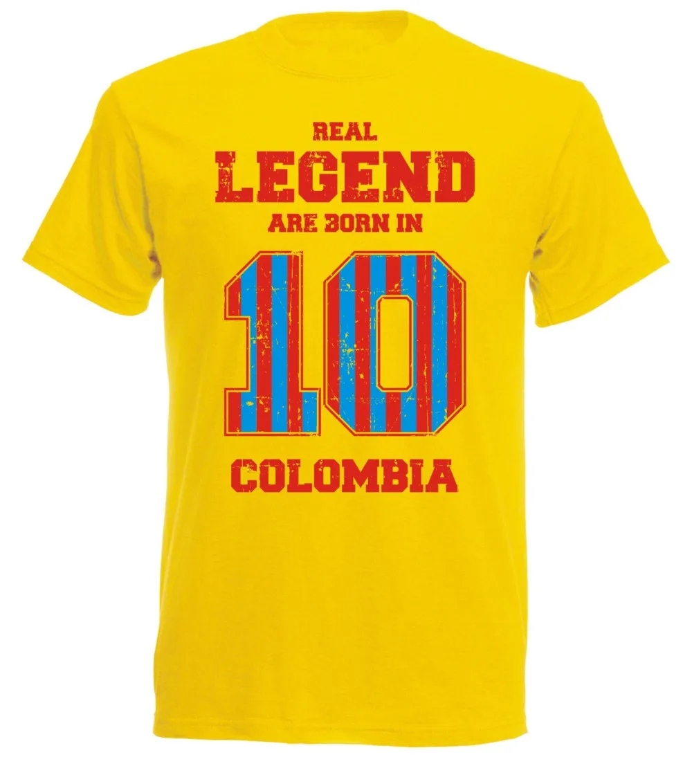 Kolumbien Colombia Legend 10 T-Shirt 07 Men'S Footballer Soccers Cotton Printed Man Fashion Round Collar T Shirt Hipster Tee
Kolumbien Colombia Legend 10 T-Shirt 07 Men'S Footballer Soccers Cotton Printed Man Fashion Round Collar T Shirt Hipster Tee