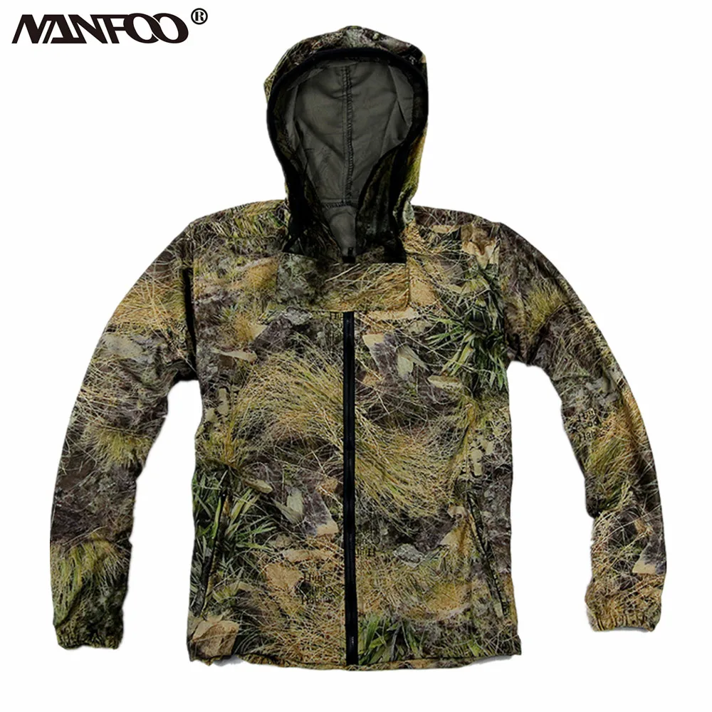 Spring Summer Anti-Mosquito Hunting Fishing Jacket Breathable Hooded Jacket Aquatic Bionic Camouflage Fishing Top Shirt Suit
Spring Summer Anti-Mosquito Hunting Fishing Jacket Breathable Hooded Jacket Aquatic Bionic Camouflage Fishing Top Shirt Suit