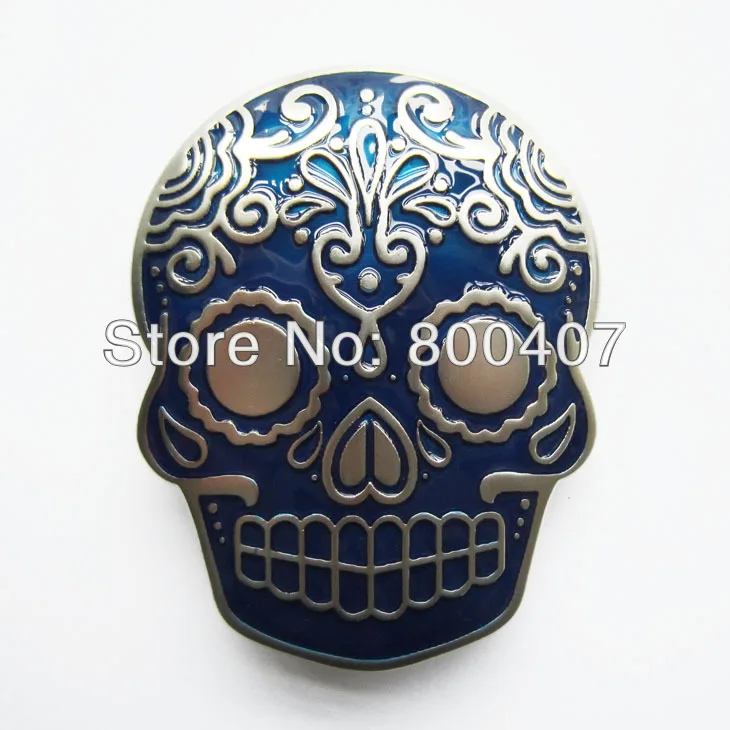 Retail Distribute Vintage Blue Tattoo Skull Belt Buckle BUCKLE-SK027BL Free Shipping
Retail Distribute Vintage Blue Tattoo Skull Belt Buckle BUCKLE-SK027BL Free Shipping