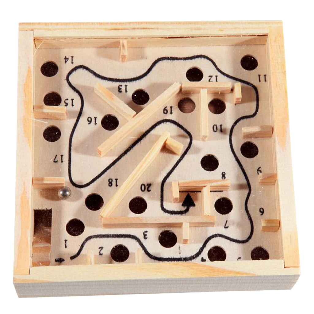 New Arrivals Wood Labyrinth Puzzle Balance Board Bead Maze Game Small Hand held Skill Toy Birthday Xmas Gift for Children Kids
New Arrivals Wood Labyrinth Puzzle Balance Board Bead Maze Game Small Hand held Skill Toy Birthday Xmas Gift for Children Kids