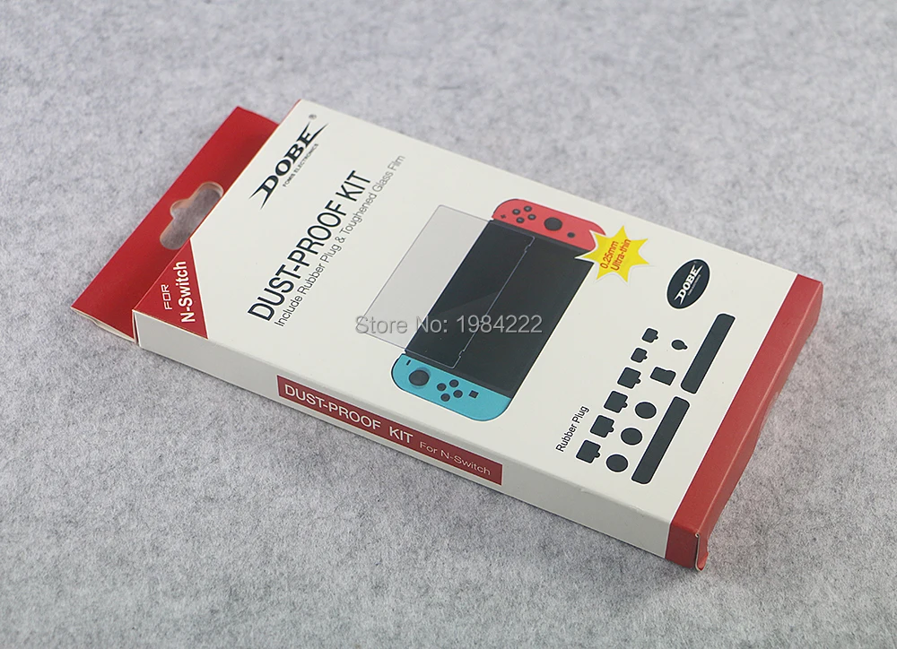 OCGAME For Nintendo Switch NS Dust Proof Pack Kits Dust Cover Mesh Jack Stopper Pack Kits+Tempered Glass Screen Protector 5sets
OCGAME For Nintendo Switch NS Dust Proof Pack Kits Dust Cover Mesh Jack Stopper Pack Kits+Tempered Glass Screen Protector 5sets