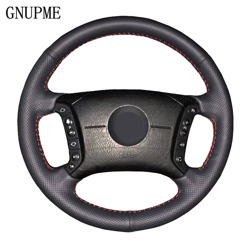 GNUPME Black Hand-Stitched Artificial Leather DIY Car Steering Wheel Cover for BMW E46 318i 325i E39 X5 E53 Steering Wheel Cover
GNUPME Black Hand-Stitched Artificial Leather DIY Car Steering Wheel Cover for BMW E46 318i 325i E39 X5 E53 Steering Wheel Cover