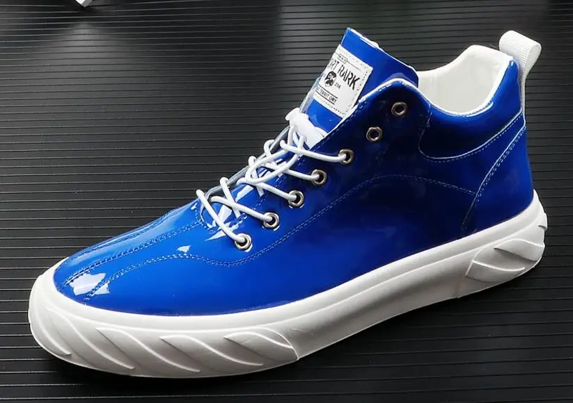 Luxury Men Fashion Causal Board Shoes Summer Leather Elastic Band Breathable Shoes Male High Top Youth Sneakers
Luxury Men Fashion Causal Board Shoes Summer Leather Elastic Band Breathable Shoes Male High Top Youth Sneakers