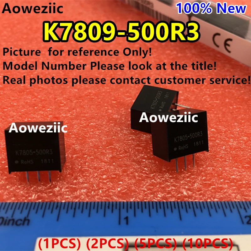 Aoweziic (1PCS) (2PCS) (5PCS) (10PCS) K7809-500R3 New Original SIP3 Input: 12V-36V Output: 9V 0.5A DC-DC Non-isolated Power
Aoweziic (1PCS) (2PCS) (5PCS) (10PCS) K7809-500R3 New Original SIP3 Input: 12V-36V Output: 9V 0.5A DC-DC Non-isolated Power