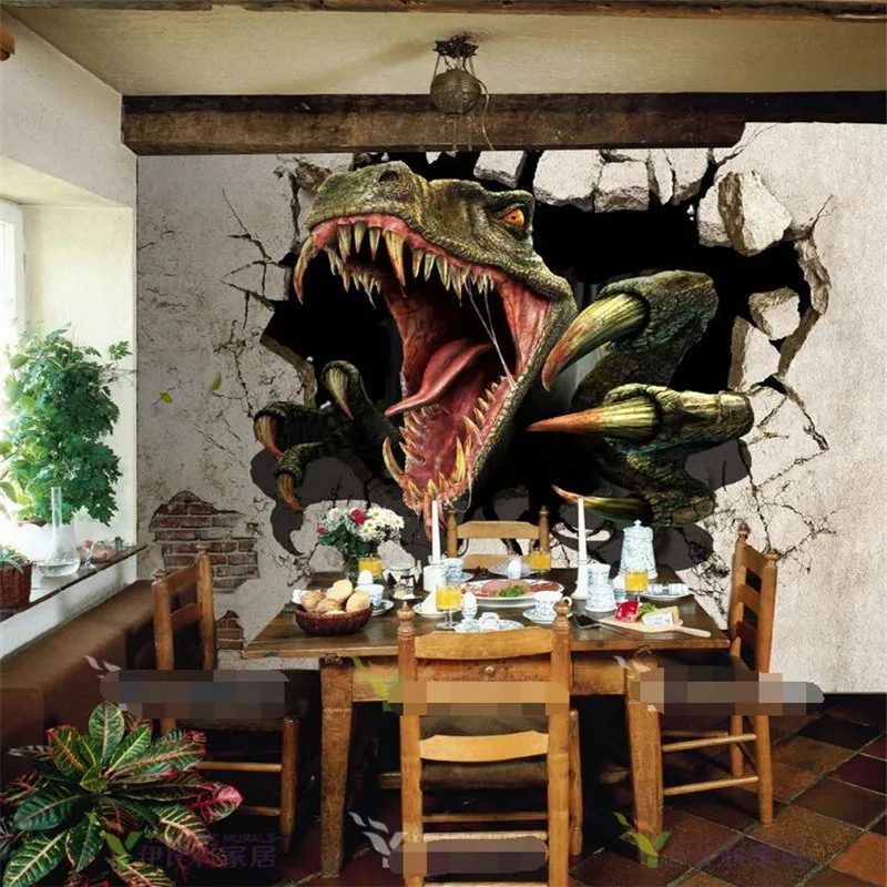 beibehang modern painting for living background photography Beast dinosaur mouth paw dining room hotel badroom wall wallpaper
beibehang modern painting for living background photography Beast dinosaur mouth paw dining room hotel badroom wall wallpaper