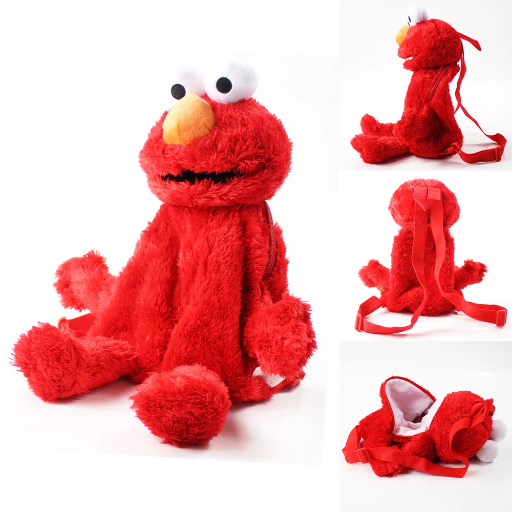45 см, ковбойский мультфильм «Улица Сезам», Плюшевый Рюкзак Red Elmo Guy для мальчиков и девочек
45 см, ковбойский мультфильм «Улица Сезам», Плюшевый Рюкзак Red Elmo Guy для мальчиков и девочек