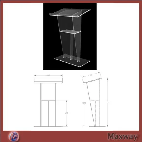 Clean acrylic rostrum/The report table/School/meeting rostrum crystal acrylic church lectern / perspex pulpit
Clean acrylic rostrum/The report table/School/meeting rostrum crystal acrylic church lectern / perspex pulpit