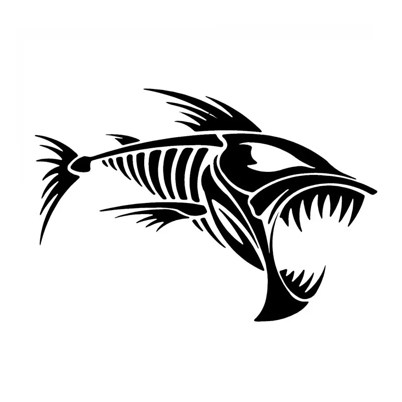 12.7*8.7CM Skeleton Fish Bones Vinyl Decal Car Sticker Window Decoration Fashion Funny Car Sticker C4-0763
12.7*8.7CM Skeleton Fish Bones Vinyl Decal Car Sticker Window Decoration Fashion Funny Car Sticker C4-0763