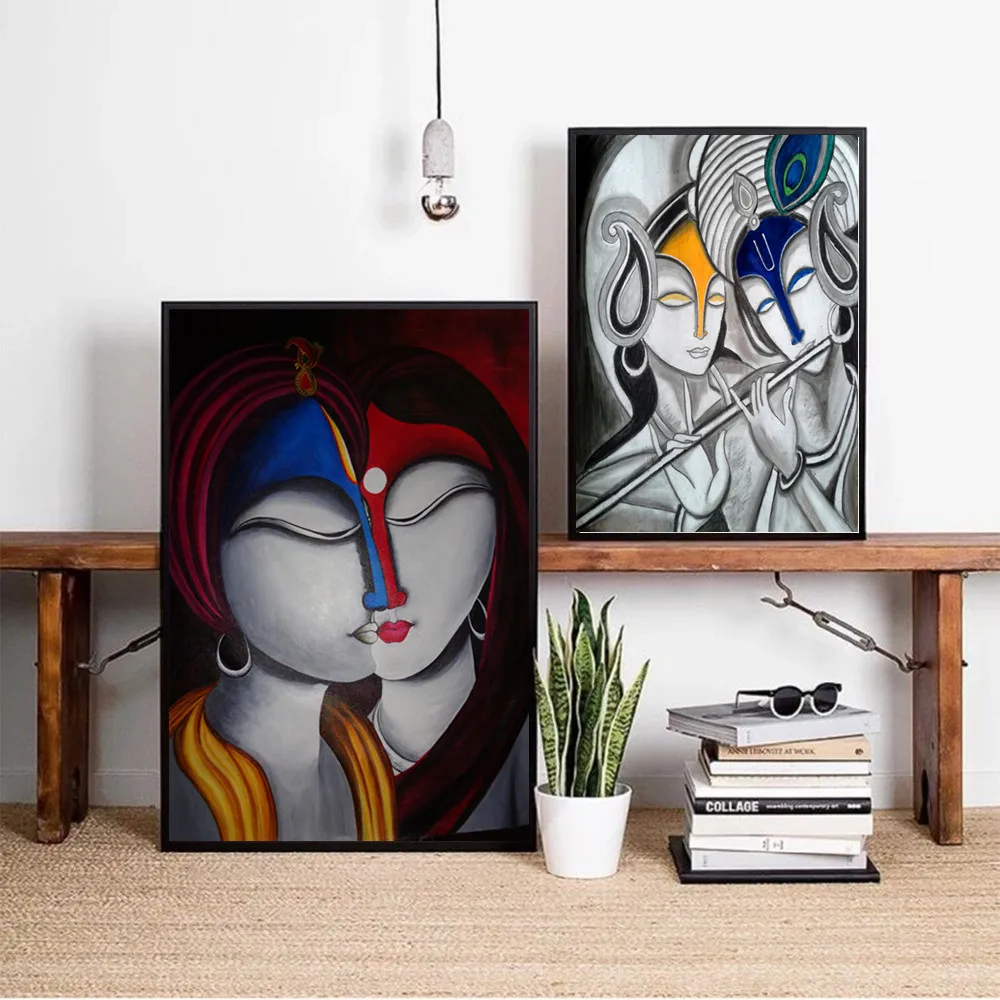 Beauty Radha India Abstract Posters and Prints Wall art Decorative Picture Canvas Painting For Living Room Home Decor Unframed
Beauty Radha India Abstract Posters and Prints Wall art Decorative Picture Canvas Painting For Living Room Home Decor Unframed