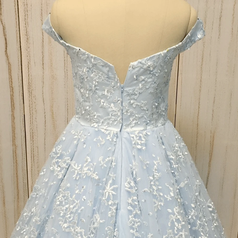SuperKimJo Off the Shoulder Prom Dresses 2020 A Line Lace Blue Beaded Prom Gown Formal Dresses Vestidos De Festa
SuperKimJo Off the Shoulder Prom Dresses 2020 A Line Lace Blue Beaded Prom Gown Formal Dresses Vestidos De Festa