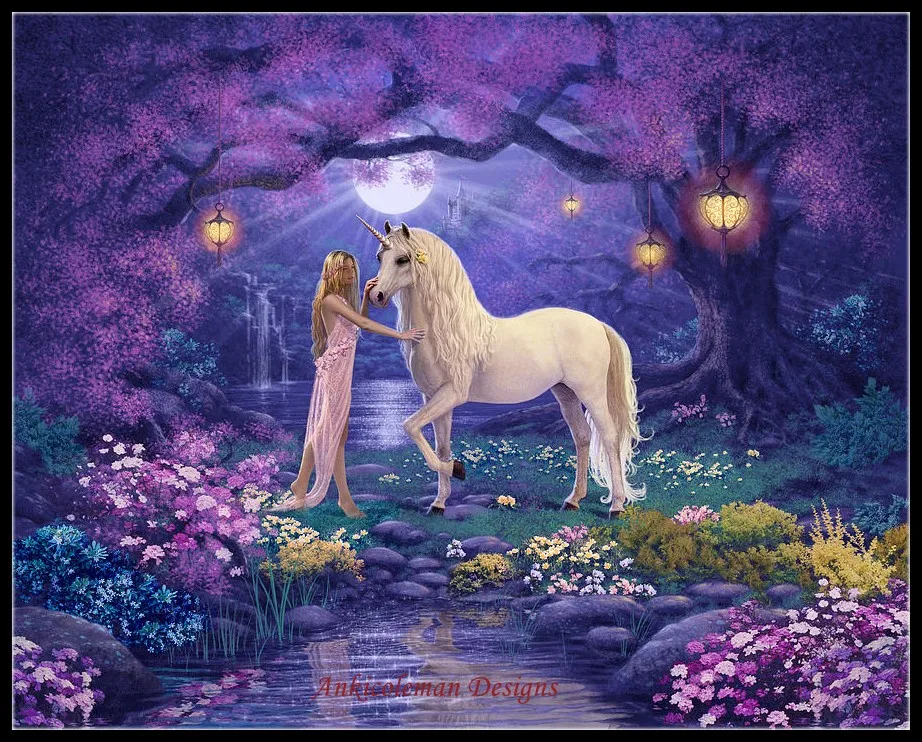 Embroidery Counted Cross Stitch Kits Needlework - Crafts 14 ct DMC DIY Arts Handmade Decor - Unicorn Garden
Embroidery Counted Cross Stitch Kits Needlework - Crafts 14 ct DMC DIY Arts Handmade Decor - Unicorn Garden