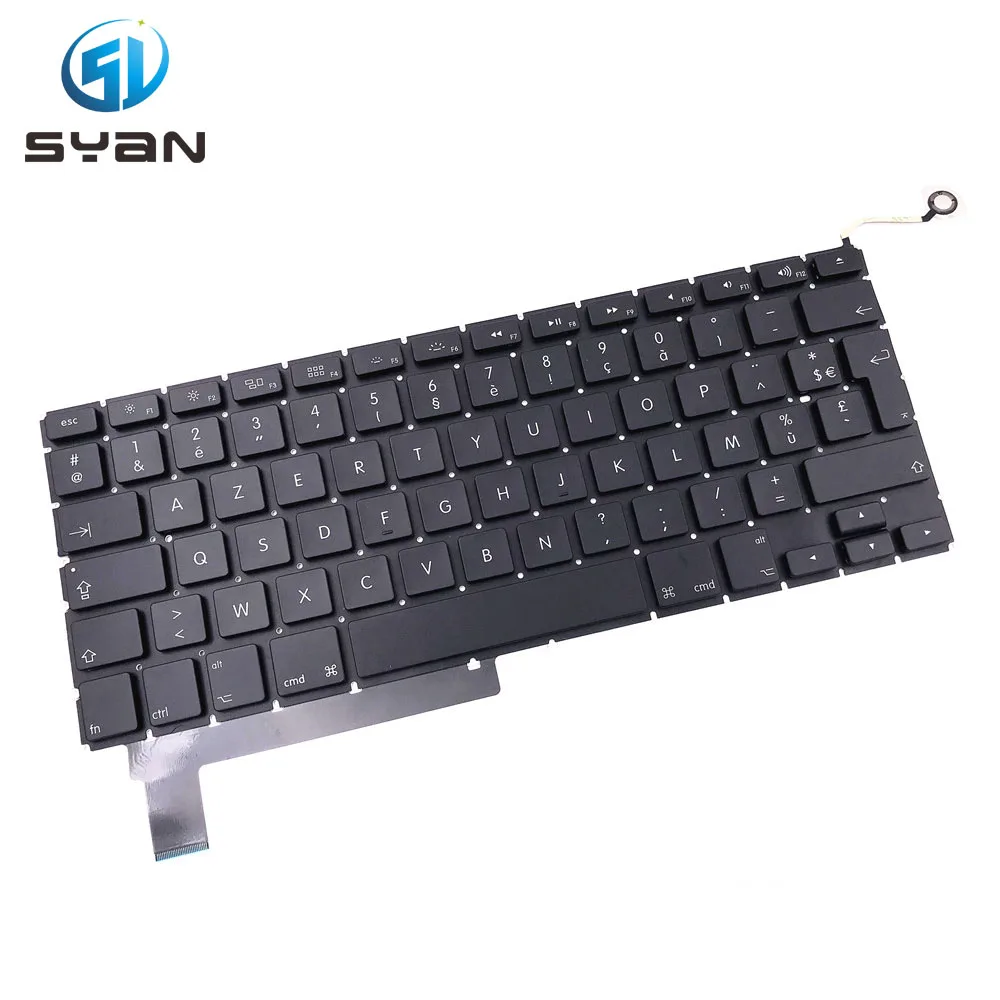 Немецкая клавиатура A1286 с подсветкой для ноутбука Macbook pro 15 4 MC371 MC372 MC373 MC721 MC723 MD103
