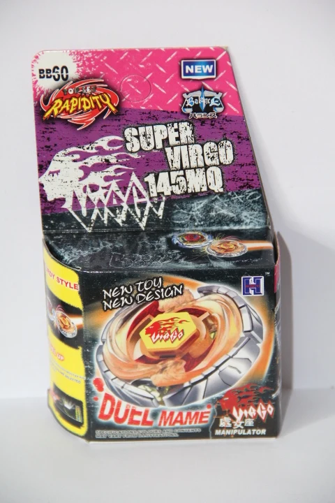 B-X TOUPIE BURST BEYBLADE Earth Virgo Metal Fusion Stamina Type Spinning Top BB-60
B-X TOUPIE BURST BEYBLADE Earth Virgo Metal Fusion Stamina Type Spinning Top BB-60