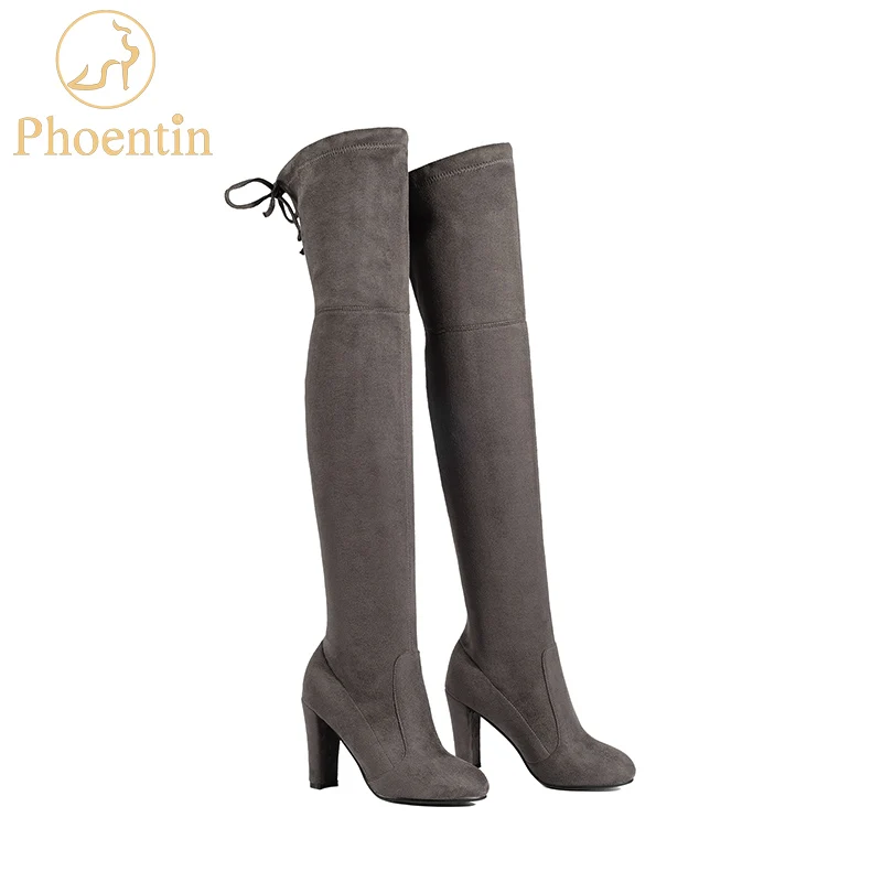 Phoentin over-the-knee women boots 2019 high heel 9cm cotton fabric lining hot sale elastic tube lace-up shoes woman boots FT132
Phoentin over-the-knee women boots 2019 high heel 9cm cotton fabric lining hot sale elastic tube lace-up shoes woman boots FT132