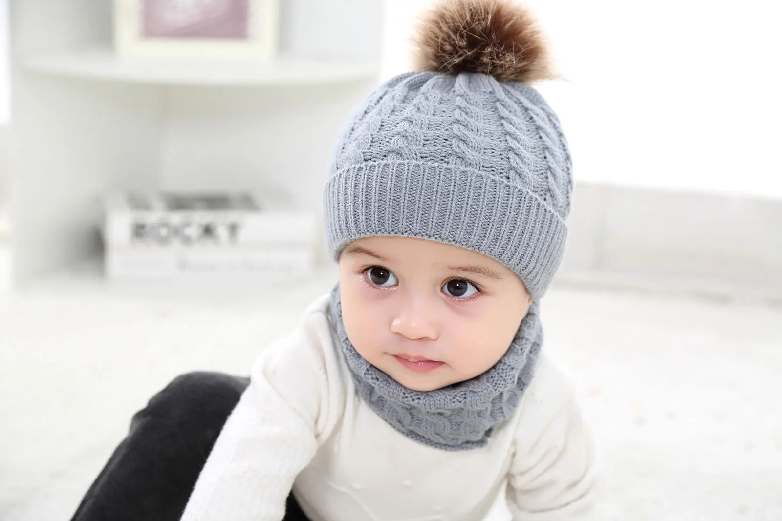 2018 parent child 2pcs warm Winter Beanies Knitted Hat and scarf for 0-3 years old girls and boys students Hats Caps Hat
2018 parent child 2pcs warm Winter Beanies Knitted Hat and scarf for 0-3 years old girls and boys students Hats Caps Hat