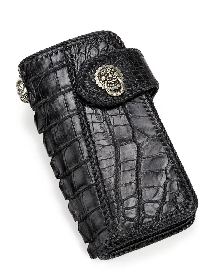 Vintage Handmade Knitting Men Genuine Leather Card Holder Alligator Wallets Black Purses Clutch Vegetable Tanned Leather Walle
Vintage Handmade Knitting Men Genuine Leather Card Holder Alligator Wallets Black Purses Clutch Vegetable Tanned Leather Walle