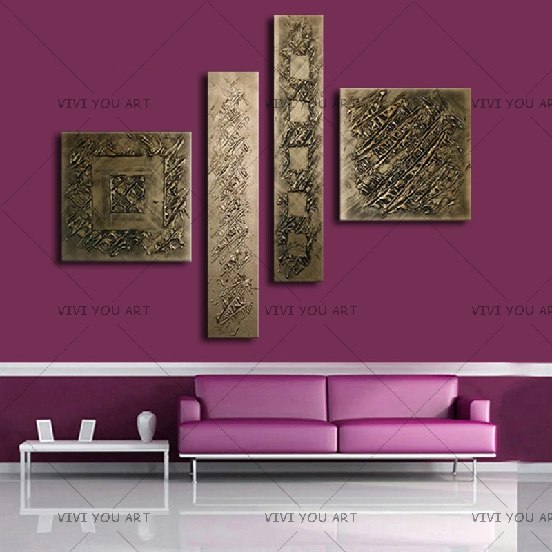 Hand Painted Bronze Color Modern Oil Painting On Canvas Wall Art Home Decoration Metallic Home Decor Painting Hang Picture Craft
Hand Painted Bronze Color Modern Oil Painting On Canvas Wall Art Home Decoration Metallic Home Decor Painting Hang Picture Craft