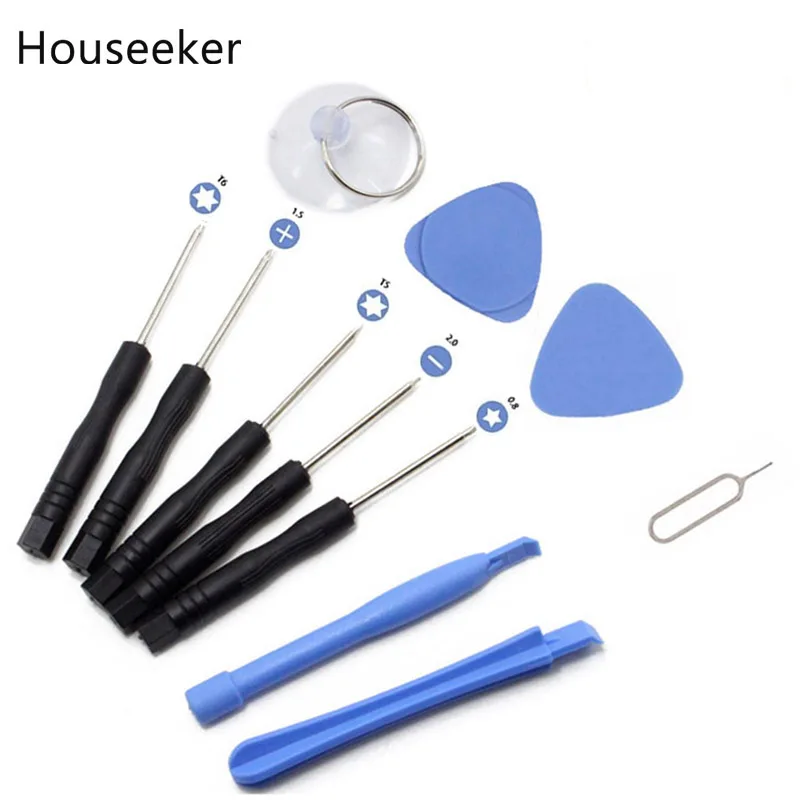 Houseeker Cell Phones Opening Pry For Iphone repair tool Herramientas 11 in 1 Mobile Phone Repair Tool Kit Screwdriver Set
Houseeker Cell Phones Opening Pry For Iphone repair tool Herramientas 11 in 1 Mobile Phone Repair Tool Kit Screwdriver Set