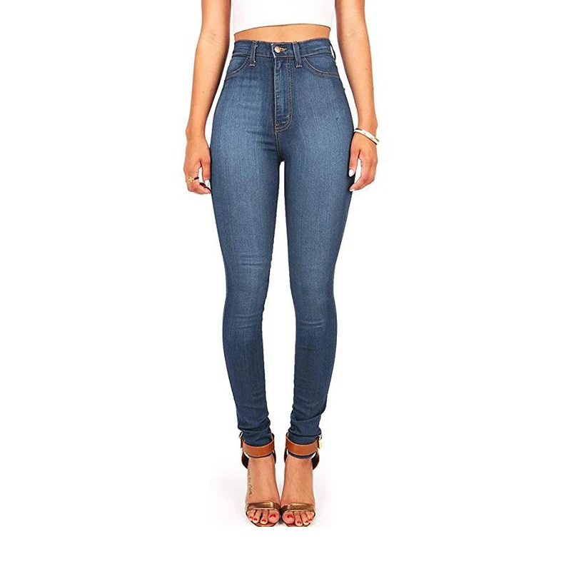 Plus Size Jeans New Women's High Waist Skinny Jeans Denim Pencil Pants Women's Slim Sexy High Elastic Women's Pants Bottoms Q85
Plus Size Jeans New Women's High Waist Skinny Jeans Denim Pencil Pants Women's Slim Sexy High Elastic Women's Pants Bottoms Q85
