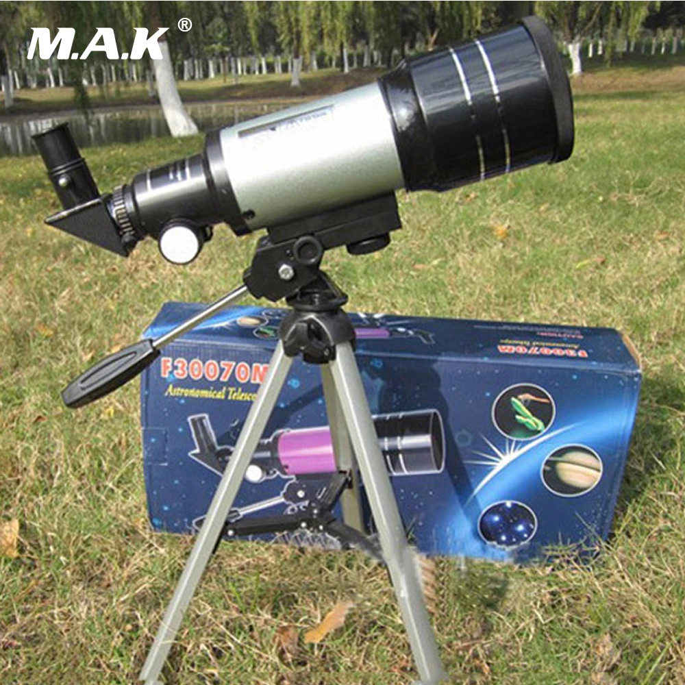UK Professional Astronomical Monocular Telescope F30070M Silver with Tripod Barlow Lens Eyepiece Moon Filter For Astronomic
UK Professional Astronomical Monocular Telescope F30070M Silver with Tripod Barlow Lens Eyepiece Moon Filter For Astronomic