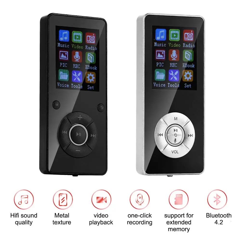 Non-slip Bluetooth MP3 Player Student With TF/FM MP4 Mini Sports Bluetooth Music Player Support 13 Kinds Language
Non-slip Bluetooth MP3 Player Student With TF/FM MP4 Mini Sports Bluetooth Music Player Support 13 Kinds Language