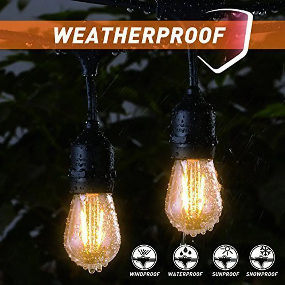 Outdoor 10M 10LED Light String Waterproof Line Indoor Commercial Grade Street Garden Courtyard Backyard Holiday Light String
Outdoor 10M 10LED Light String Waterproof Line Indoor Commercial Grade Street Garden Courtyard Backyard Holiday Light String