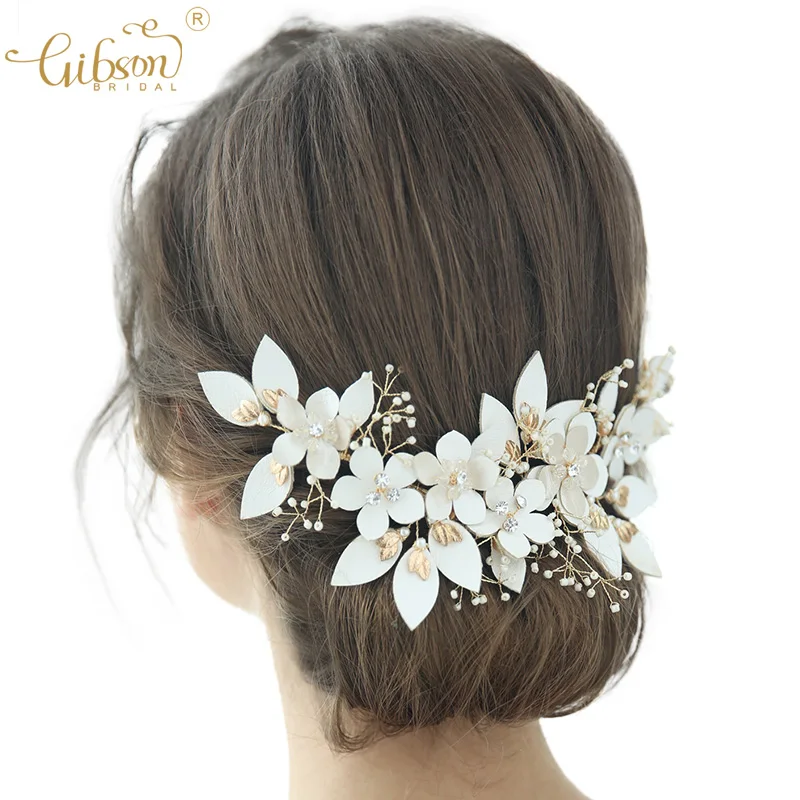 Charming Hair Vine Barrette Leather Flower Crystal Bridal Accessories Headpiece Wedding Hair Clip
Charming Hair Vine Barrette Leather Flower Crystal Bridal Accessories Headpiece Wedding Hair Clip