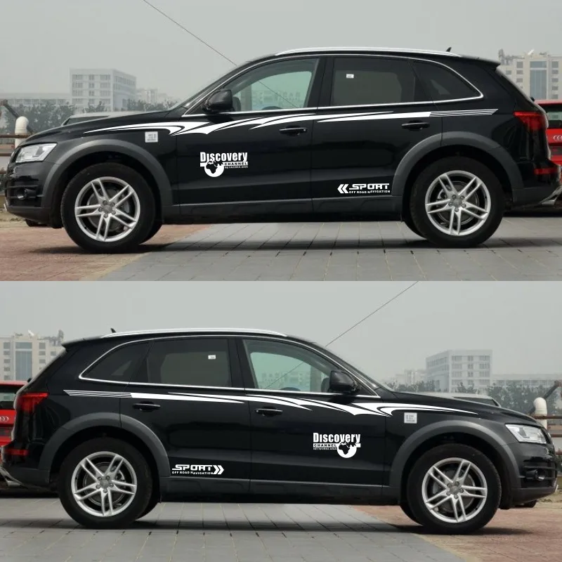 Спортивная наклейка World Datong для Audi Q3 Q5 Q7 стайлинга автомобиля боковая дверь хвост