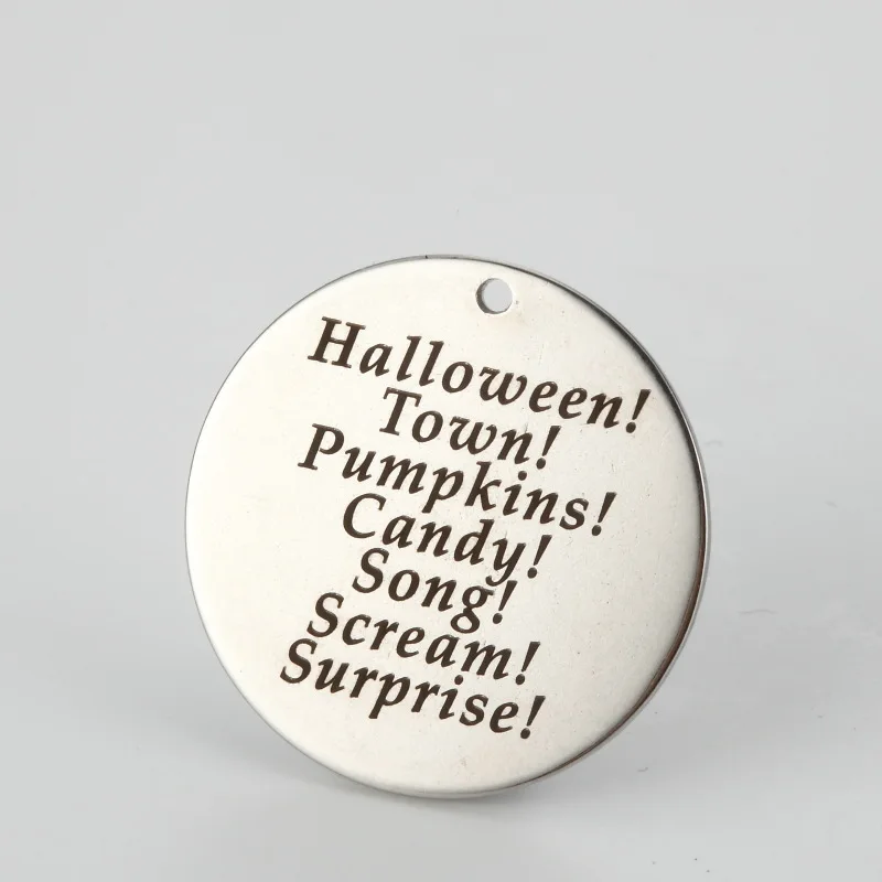 20PCS High Quality Stainless Steel Halloween Gift Pendant Charms Halloween! Town! Pumpkins! Charm Dangle DIY Accessories Jewelry
20PCS High Quality Stainless Steel Halloween Gift Pendant Charms Halloween! Town! Pumpkins! Charm Dangle DIY Accessories Jewelry