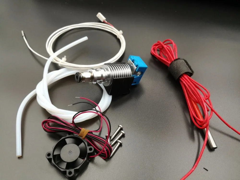 SWMAKER 1.75mm All Metal J-head Hotend Wade V6 bowden extruder PT100 update kit For DIY 3D Printer
SWMAKER 1.75mm All Metal J-head Hotend Wade V6 bowden extruder PT100 update kit For DIY 3D Printer