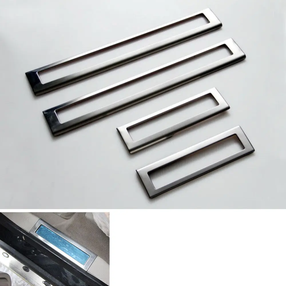 BBQ@FUKA Inner 4 pcs/set Stainless Steel Door Sill Scuff Guards Protectors Plate Trim Fit For Cadillac SRX 2010-2016 Car-Styling
BBQ@FUKA Inner 4 pcs/set Stainless Steel Door Sill Scuff Guards Protectors Plate Trim Fit For Cadillac SRX 2010-2016 Car-Styling