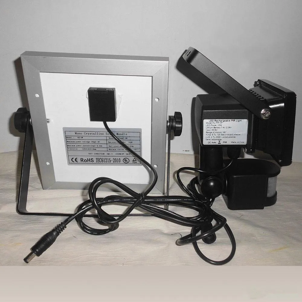 10W solar power pir Infrared Motion carport security High brightness led floodlight Outdoor waterproof Garden flood Wall Light
10W solar power pir Infrared Motion carport security High brightness led floodlight Outdoor waterproof Garden flood Wall Light