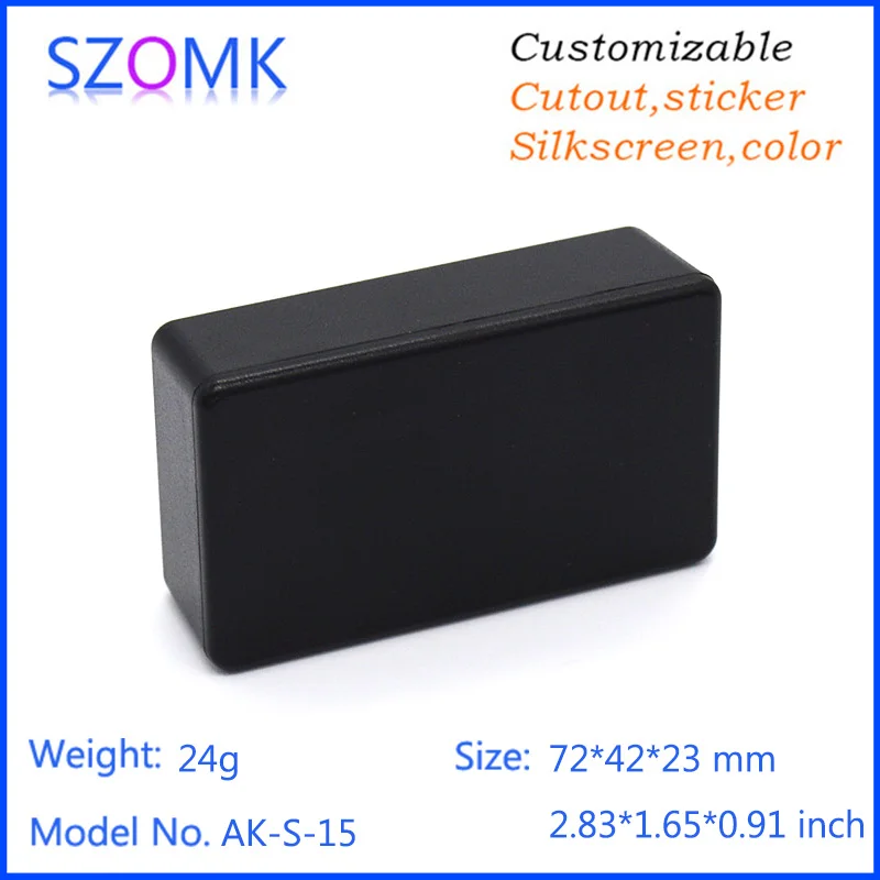 50pcs a lot good price abs plastic enclosure for electronics pcb electronics box plastic diy plastic junction box 72*42*23mm
50pcs a lot good price abs plastic enclosure for electronics pcb electronics box plastic diy plastic junction box 72*42*23mm