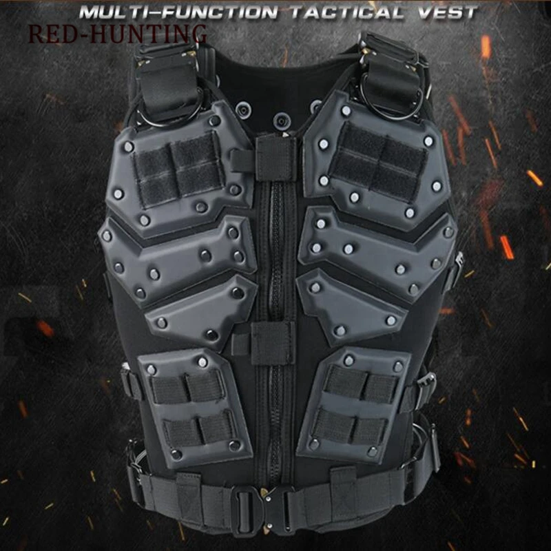 Tactical Vest Multi-functional Tactical Body Armor Outdoor Airsoft Paintball Training CS Protection Equipment Molle Vests
Tactical Vest Multi-functional Tactical Body Armor Outdoor Airsoft Paintball Training CS Protection Equipment Molle Vests