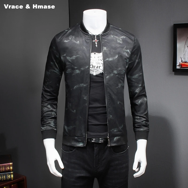 J16112 Korean style personality camouflage printing fashion slim jacket Autumn 2017 New top quality large size jackets men M-5XL
J16112 Korean style personality camouflage printing fashion slim jacket Autumn 2017 New top quality large size jackets men M-5XL