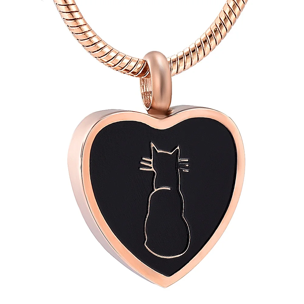KLH8253 Cat On My Heart Pet Memorial Urn Necklace for Pet Cat Ashes Holder Jewelry,Lovely Cat Cremation Jewelry Pendant
KLH8253 Cat On My Heart Pet Memorial Urn Necklace for Pet Cat Ashes Holder Jewelry,Lovely Cat Cremation Jewelry Pendant